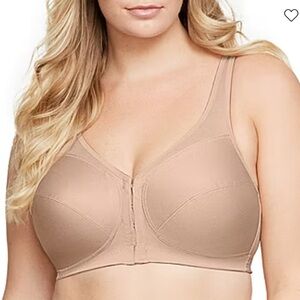 Glamorise Magic Lift Front Closure Wireless Bra - NWOT - size 44D